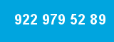 922 979 52 89